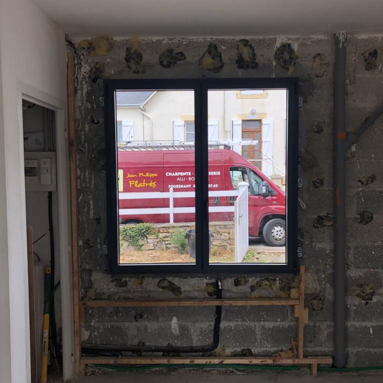 Chantier changement toutes les menuiseries 22