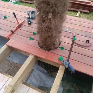 création d'une terrasse à Bénodet 18