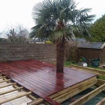 création d'une terrasse à Bénodet 19