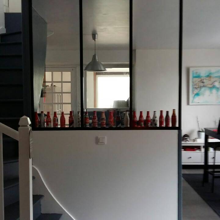 Pose d'une verrière