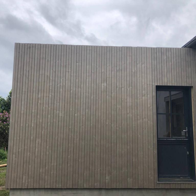 Extension en bois à Fouesnant