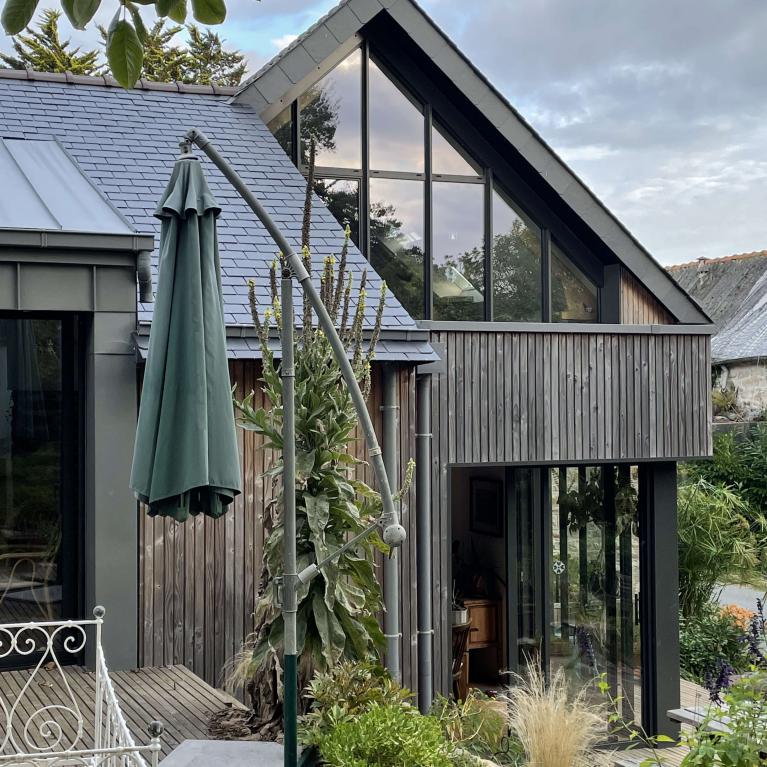 Rénovation de la charpente et des fenêtres à Fouesnant