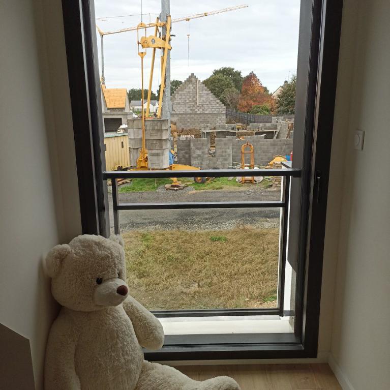 Pose de garde corps à Bénodet