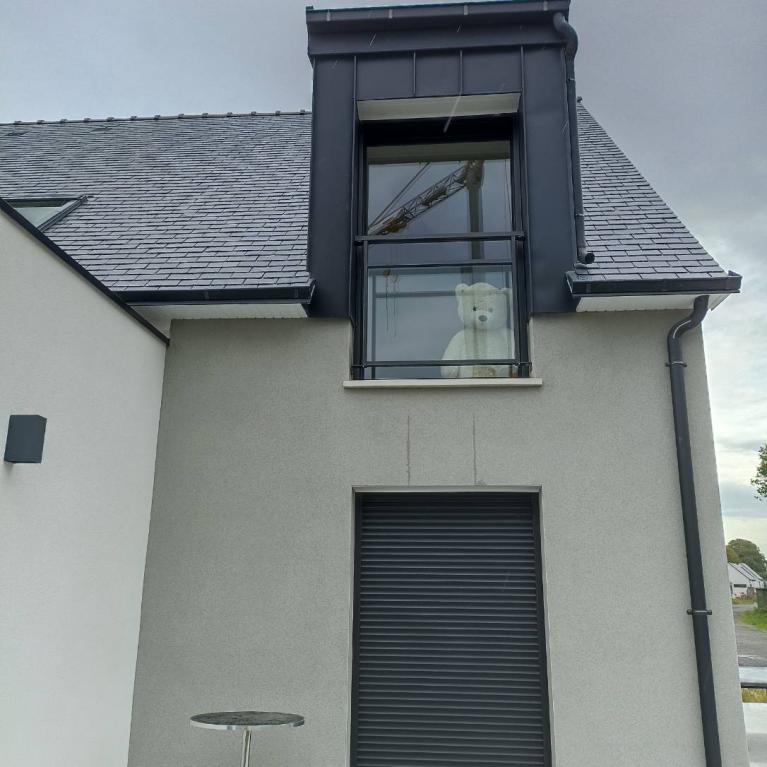 Pose de garde corps à Bénodet