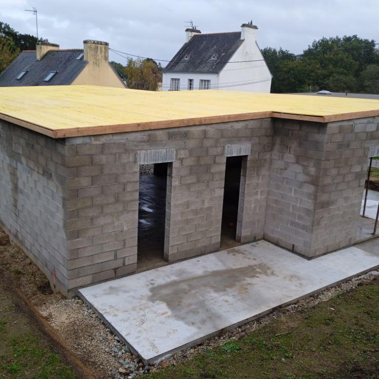 Charpente à Douarnenez