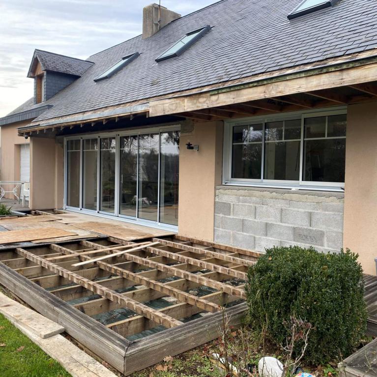 Remplacement de menuiseries à La Forêt-Fouesnant