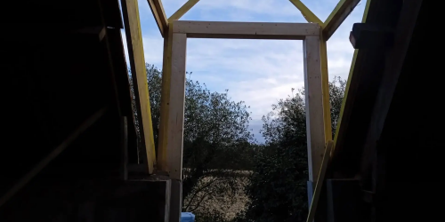 Novembre 2023 : création de lucarnes en bois sur la commue de Tréméoc (29120)