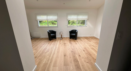 Janvier 2026 : pose de parquet