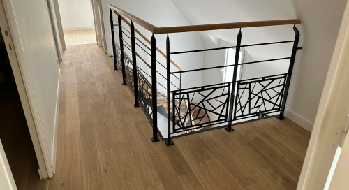 Janvier 2026 : pose de parquet