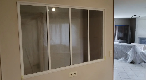 Novembre 2023 : pose d'une verrière sur la commune de Fouesnant (29170)