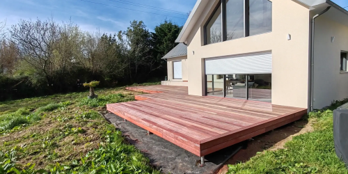 Mars 2025 : Réalisation d'une terrasse