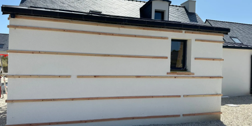 Février 2025 : réalisation d'un cabanon