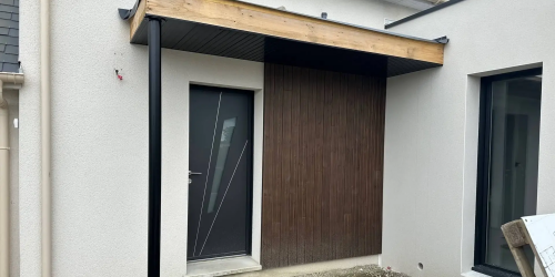 Juin 2024 : réalisation d'un porche