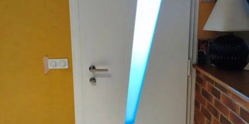 Janvier 2026 : pose d'une porte d'entrée