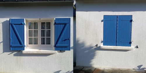 Novembre 2024 : pose de volets