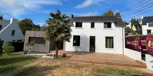 Octobre 2025 : réalisation d'une extension