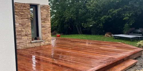 Septembre 2025 : réalisation d'une terrasse