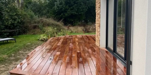 Septembre 2025 : réalisation d'une terrasse